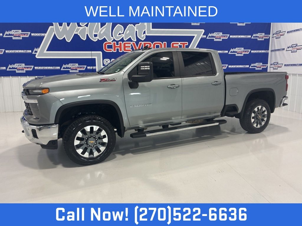 Sterling Gray Metallic 2025 Chevrolet Silverado 2500HD Pickup Truck Four-Wheel Drive Automatic
