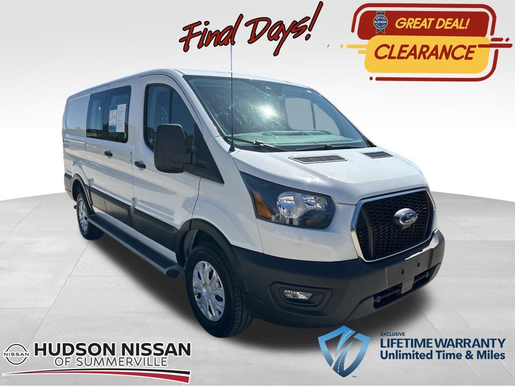 2023 Oxford White Ford Transit Cargo Van Base Van