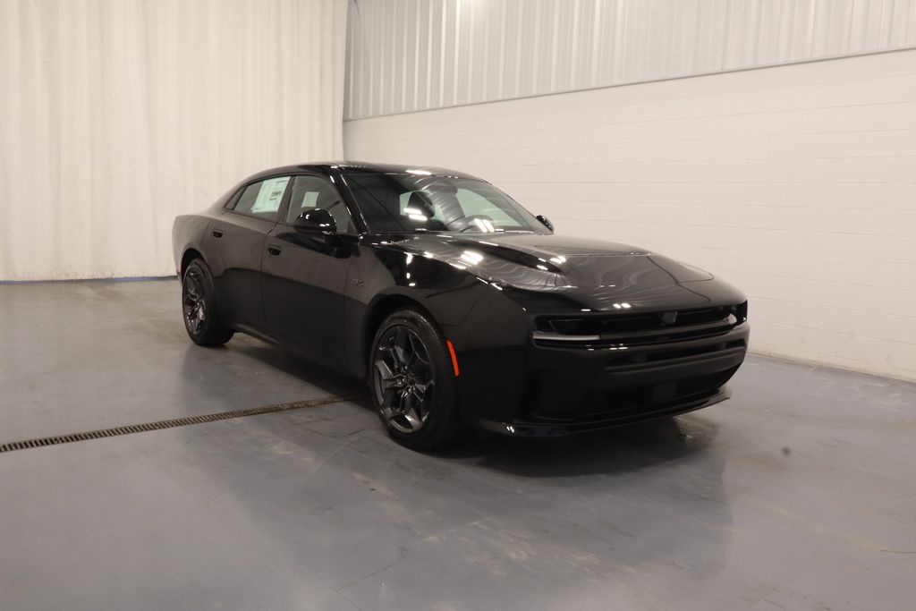 Diamond Black Crystal Pearlcoat 2026 Dodge Charger R/T Sedan AWD Sedan All-Wheel Drive 8-Speed Automatic