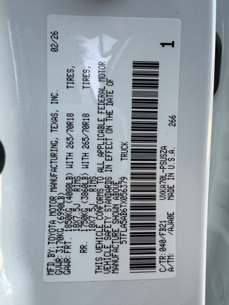 Used 2026 Toyota Tundra Truck