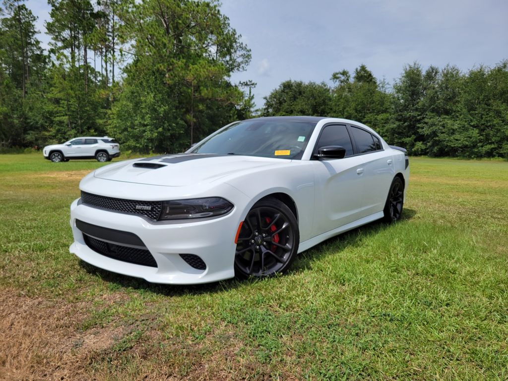 White Knuckle Clearcoat 2023 Dodge Charger Sedan Rear-Wheel Drive 8-Speed Automatic