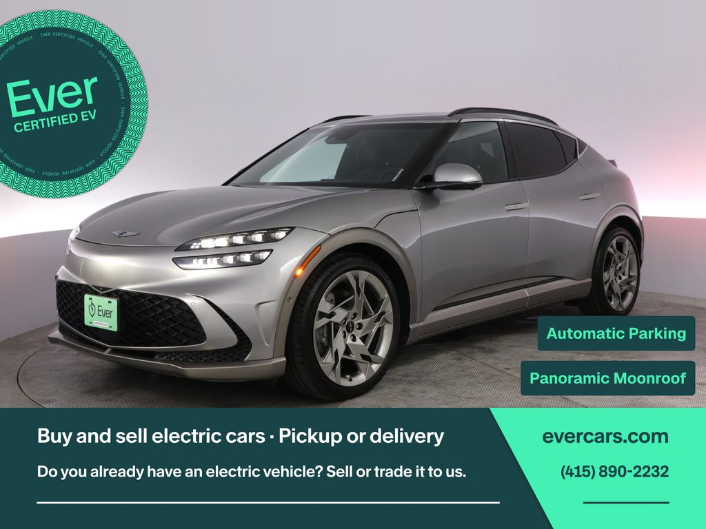 Savile Silver 2023 Genesis GV60 SUV / Crossover All-Wheel Drive 1-Speed Automatic
