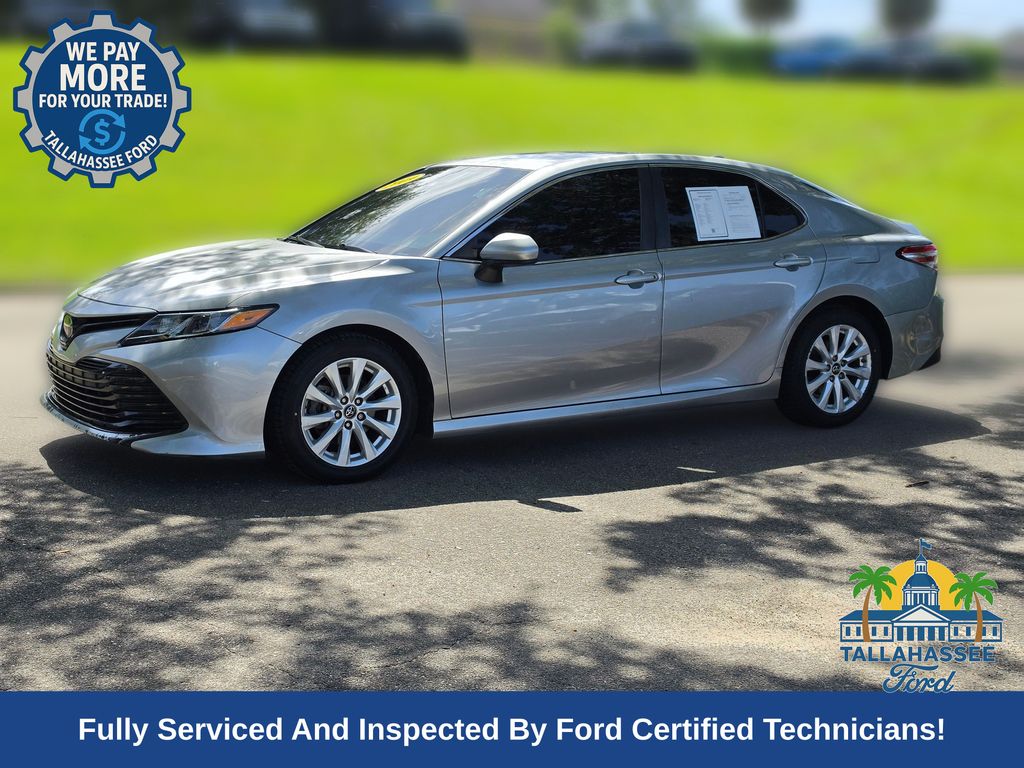 Celestial Silver Metallic 2019 Toyota Camry Sedan Front-Wheel Drive 8-Speed Automatic