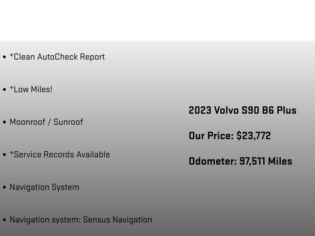 2023 Volvo S90 B6 Plus - 11