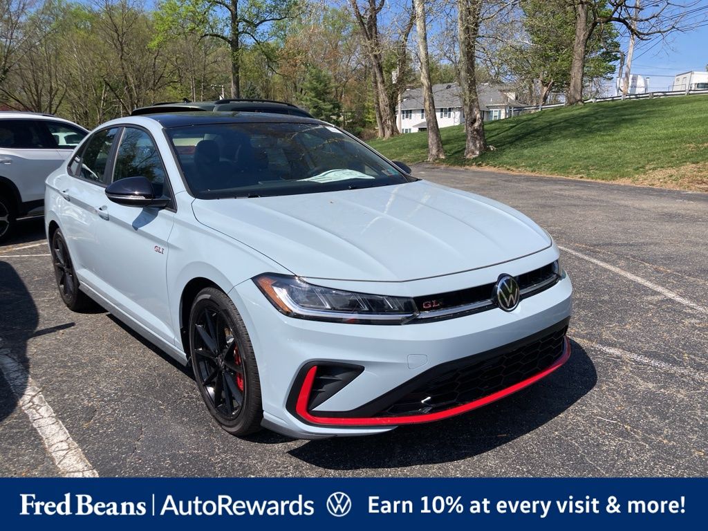 Monument Gray w/Deep Black Roof 2026 Volkswagen Jetta GLI Sedan Front-Wheel Drive 7-Speed Dual Clutch