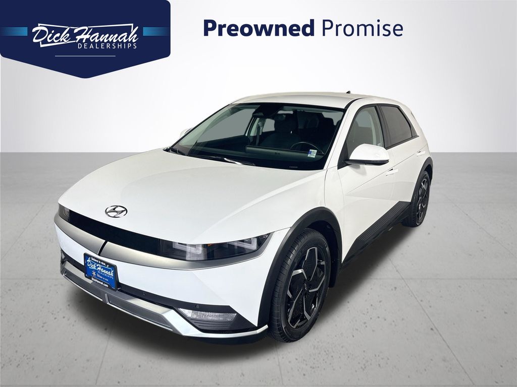 Atlas White 2024 Hyundai Ioniq 5 SUV / Crossover All-Wheel Drive 1-Speed Automatic