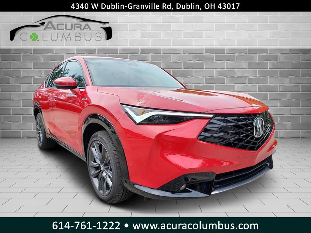 Milano Red 2026 Acura ADX SUV / Crossover All-Wheel Drive Continuously Variable Transmission