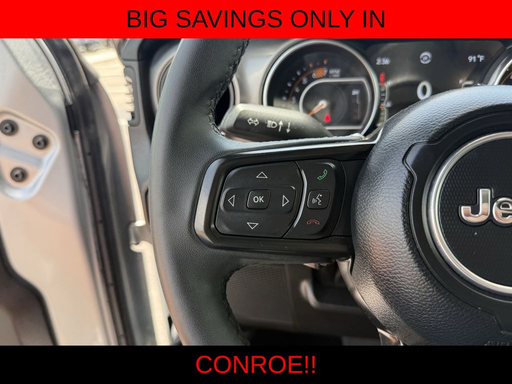 2023 Jeep Wrangler Sport S Silver at DeMontrond Mazda