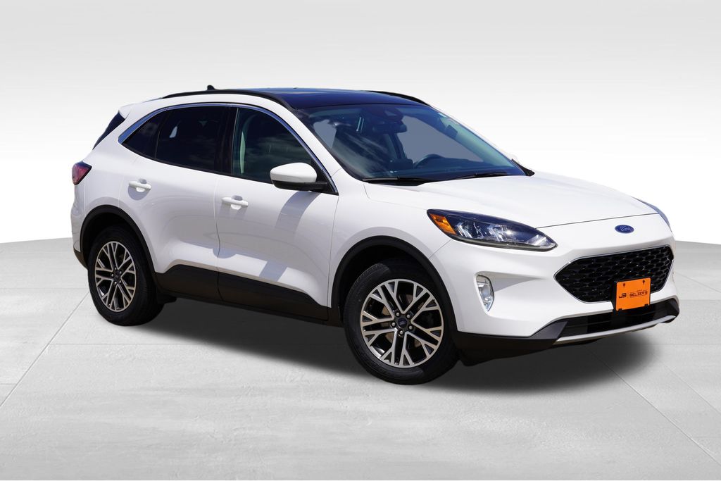 Oxford White 2020 Ford Escape SUV / Crossover All-Wheel Drive 8-Speed Automatic