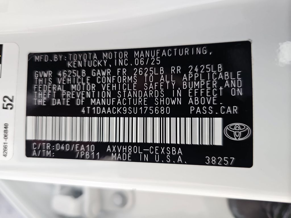 Used 2025 Toyota Camry Sedan