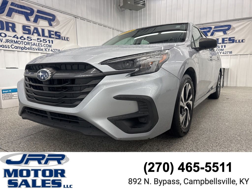 Ice Silver Metallic 2023 Subaru Legacy Sedan All-Wheel Drive Continuously Variable Transmission