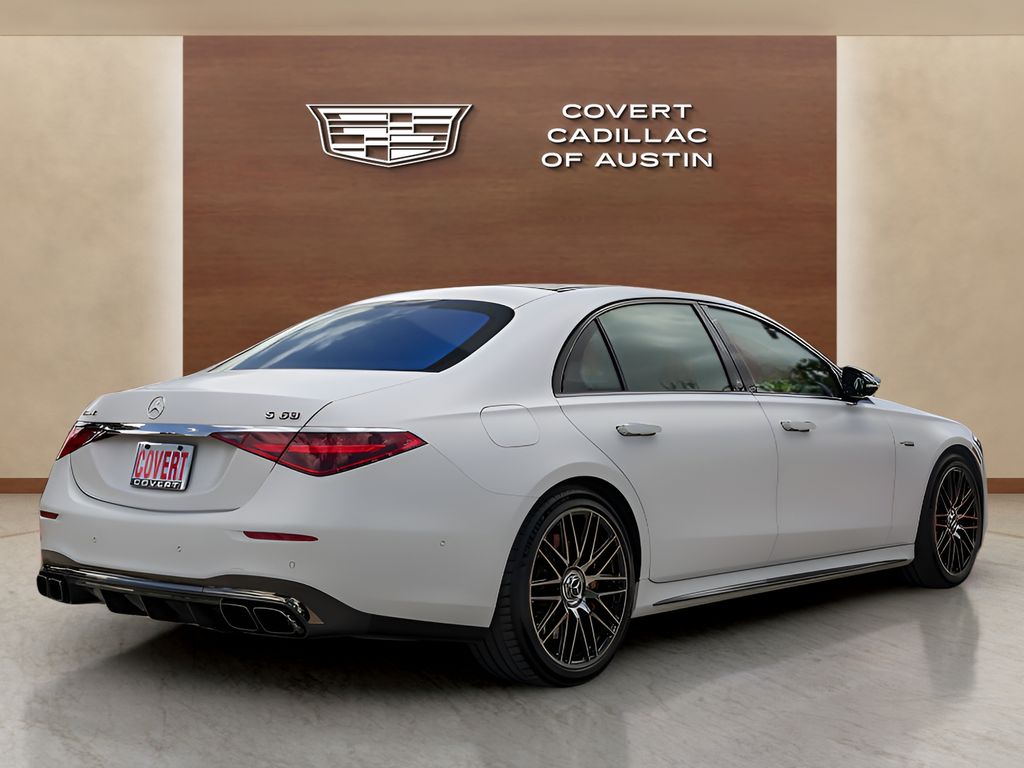 Used 2024 White Mercedes-Benz S 63 E AMG® image 4