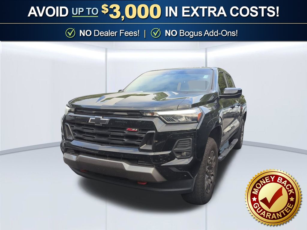 Black 2023 Chevrolet Colorado Pickup Truck Four-Wheel Drive 8-Speed Automatic