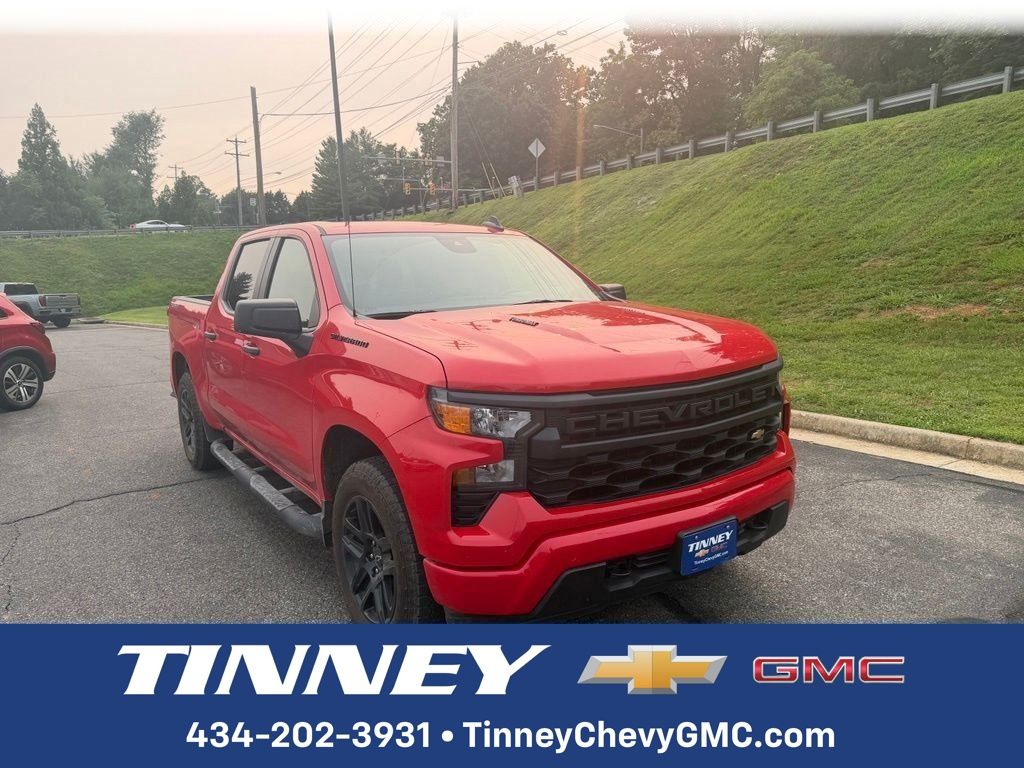 Red Hot 2026 Chevrolet Silverado 1500 Pickup Truck Four-Wheel Drive 8-Speed Automatic