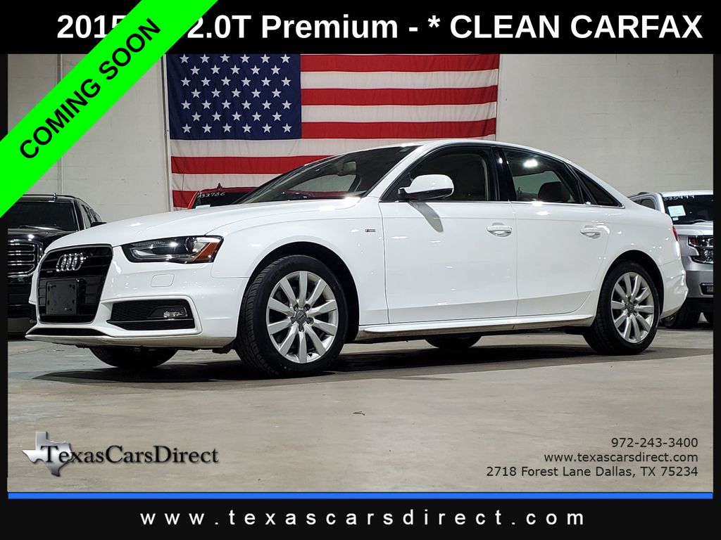 2015 Audi A4 2.0T quattro Premium AWD