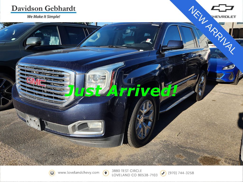Dark Sapphire Blue Metallic 2018 GMC Yukon SUV / Crossover Four-Wheel Drive 6-Speed Automatic Overdrive