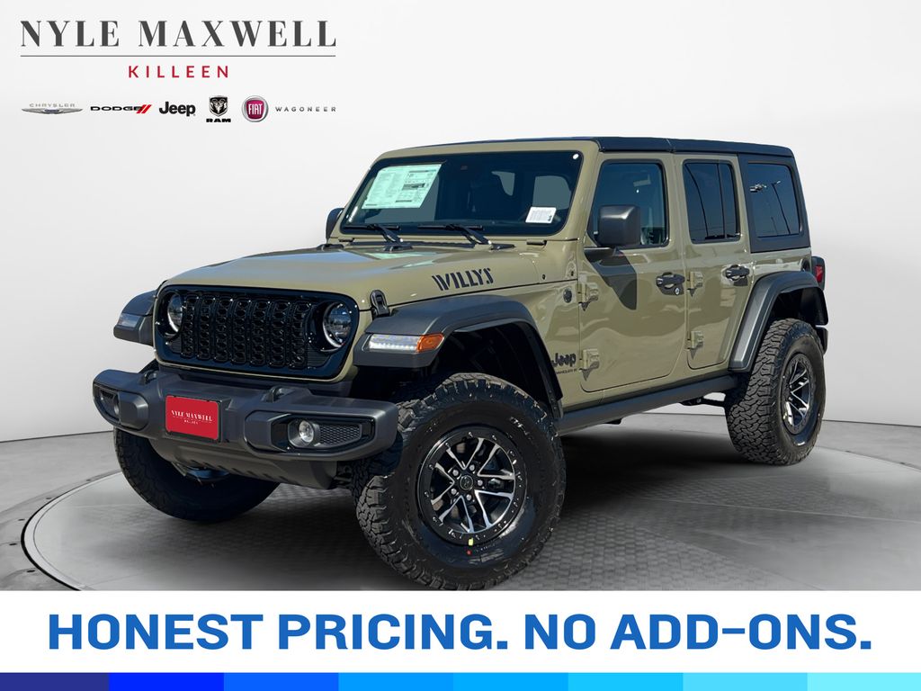 New Car 2025 Jeep Wrangler  Willys For Sale Under $50,000 In Taylor, Texas