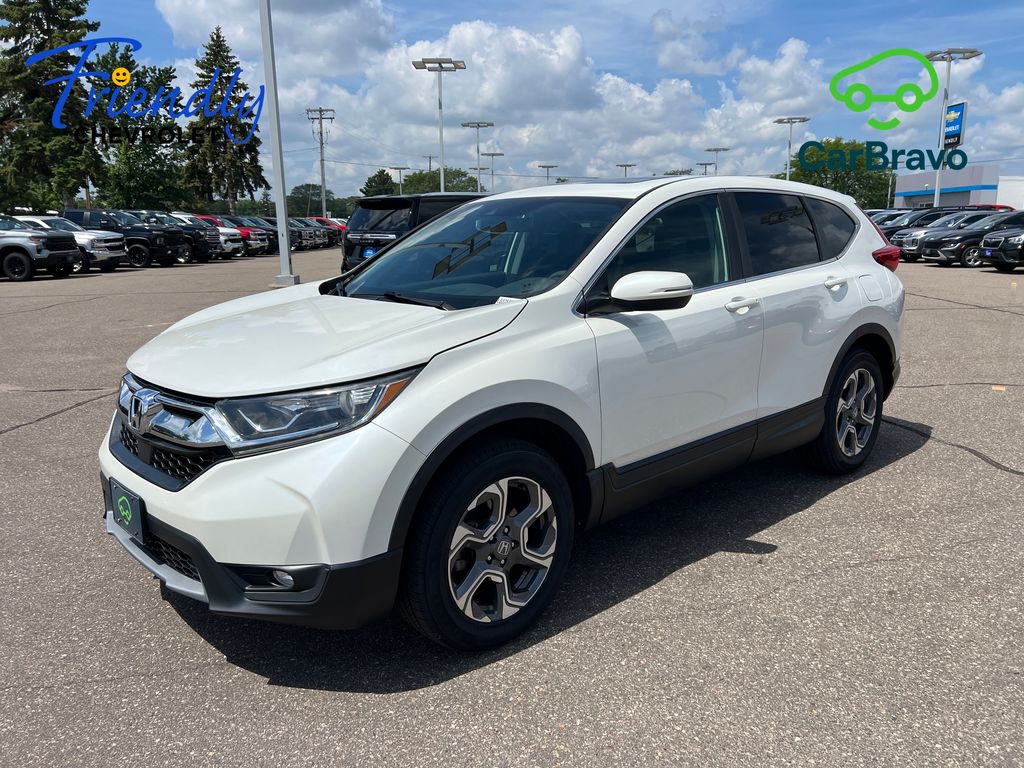 White Diamond Pearl 2017 Honda CR-V SUV / Crossover All-Wheel Drive Continuously Variable Transmission