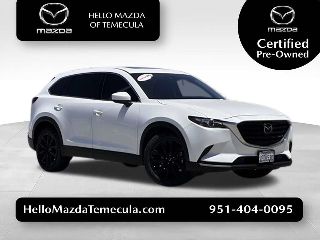 Snowflake White Pearl Mica 2023 Mazda CX-9 Touring Plus AWD SUV / Crossover All-Wheel Drive 6-Speed Automatic