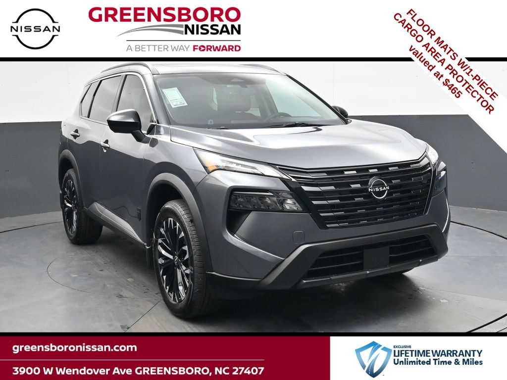 Gray (Gun Metallic) 2026 Nissan Rogue Dark Armor AWD SUV / Crossover All-Wheel Drive Continuously Variable Transmission