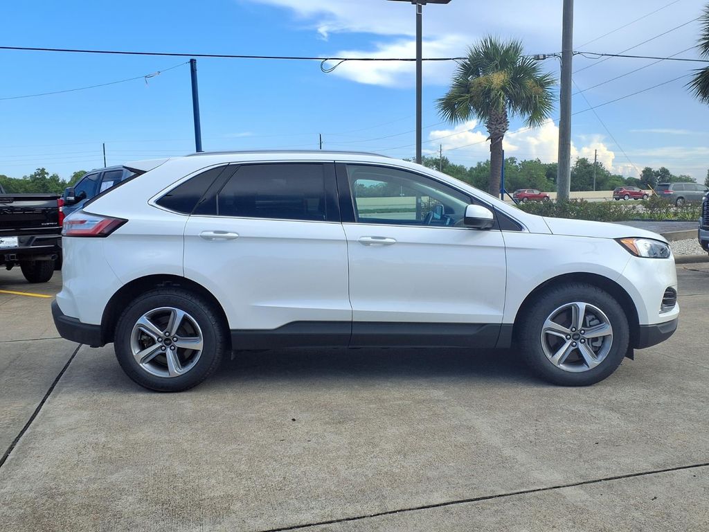 2024 Ford Edge SEL White at North Houston Mitsubishi