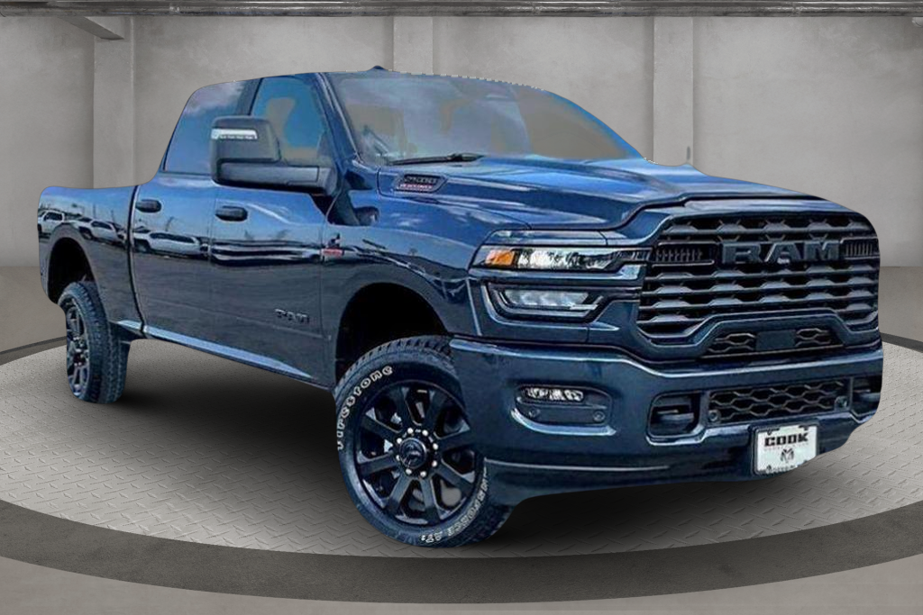 Forged Blue Metallic 2026 RAM 2500 Big Horn Crew Cab 4WD Pickup Truck Four-Wheel Drive 8-Speed Automatic