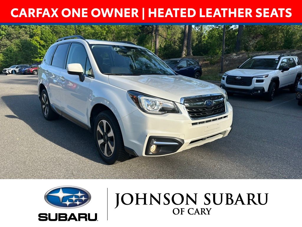 White 2017 Subaru Forester 2.5i Limited SUV / Crossover All-Wheel Drive Continuously Variable Transmission