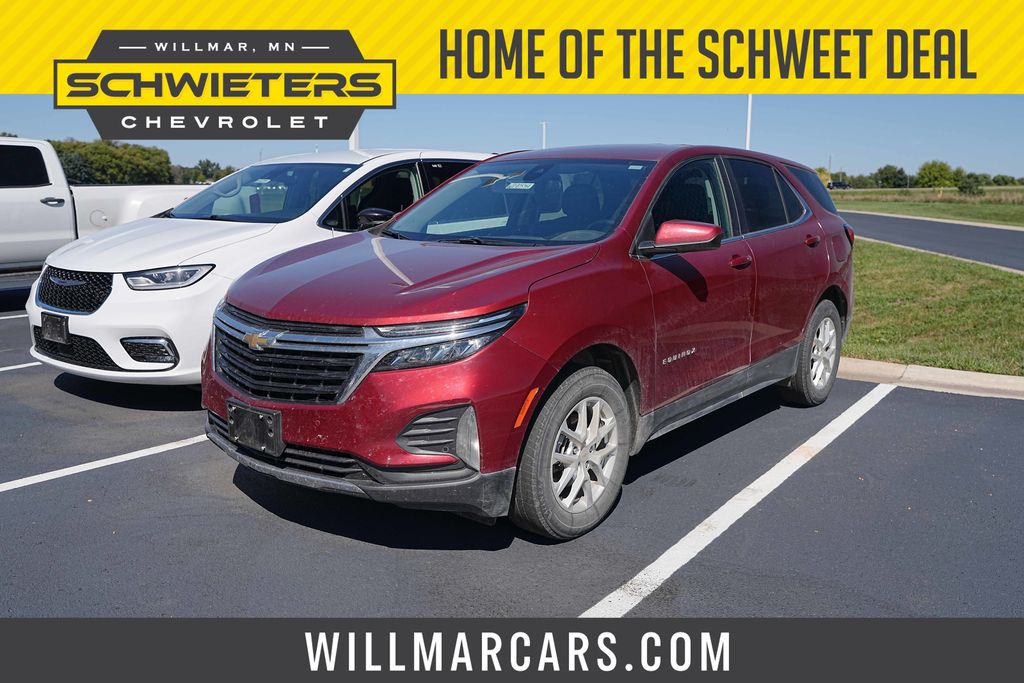 Radiant Red Tintcoat 2024 Chevrolet Equinox SUV / Crossover Four-Wheel Drive 6-Speed Automatic Overdrive