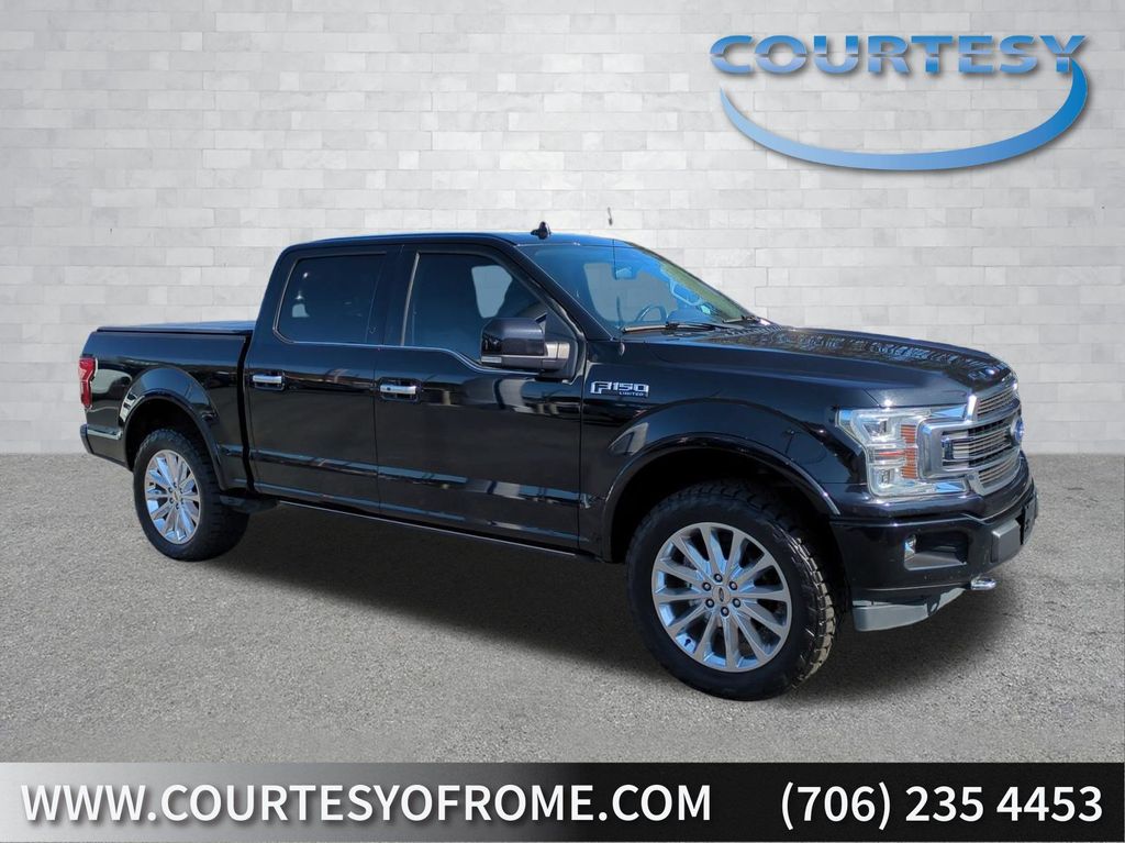 Agate Black Metallic 2020 Ford F-150 Pickup Truck Four-Wheel Drive Automatic