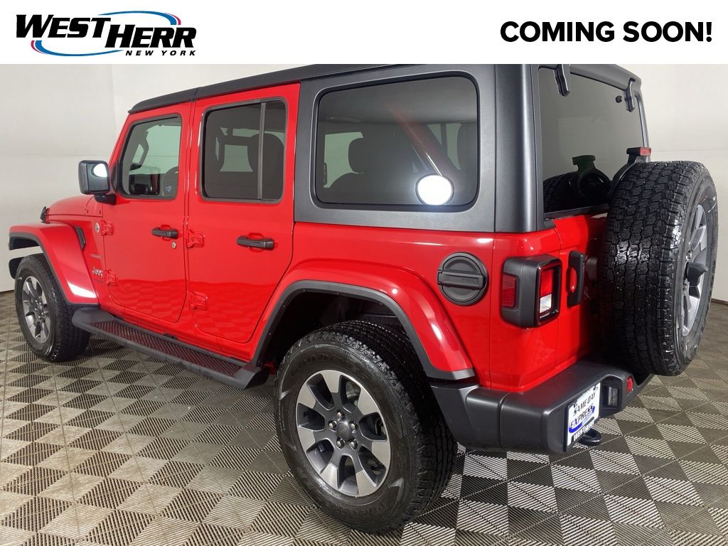 Certified Used 2022 Red Jeep Unlimited Sahara image 23