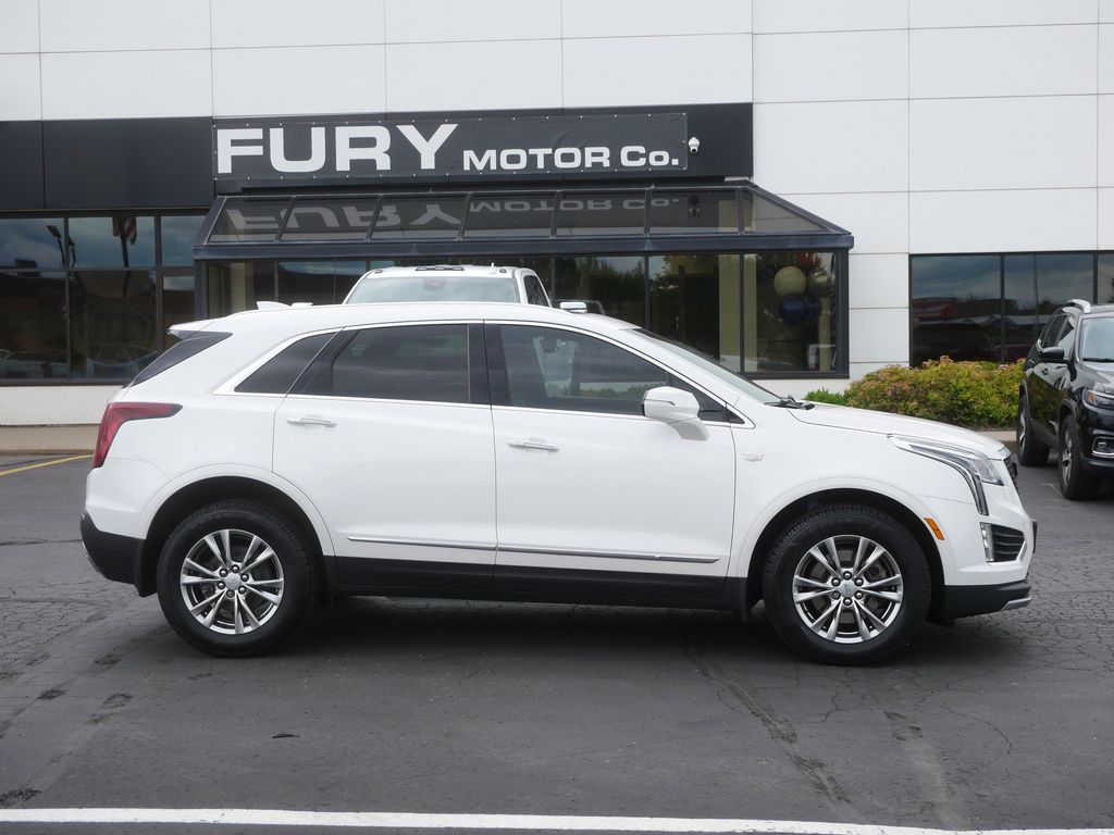 Crystal White Tricoat 2023 Cadillac XT5 SUV / Crossover Four-Wheel Drive 9-Speed Automatic