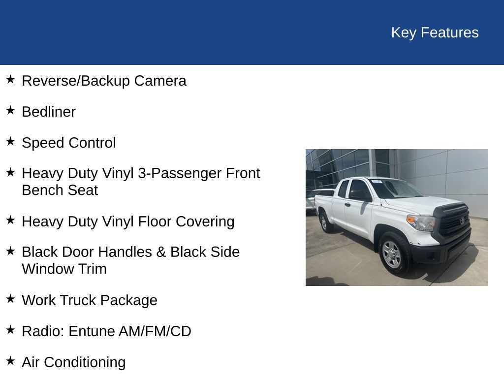 2017 Toyota Tundra SR 4.6L V8