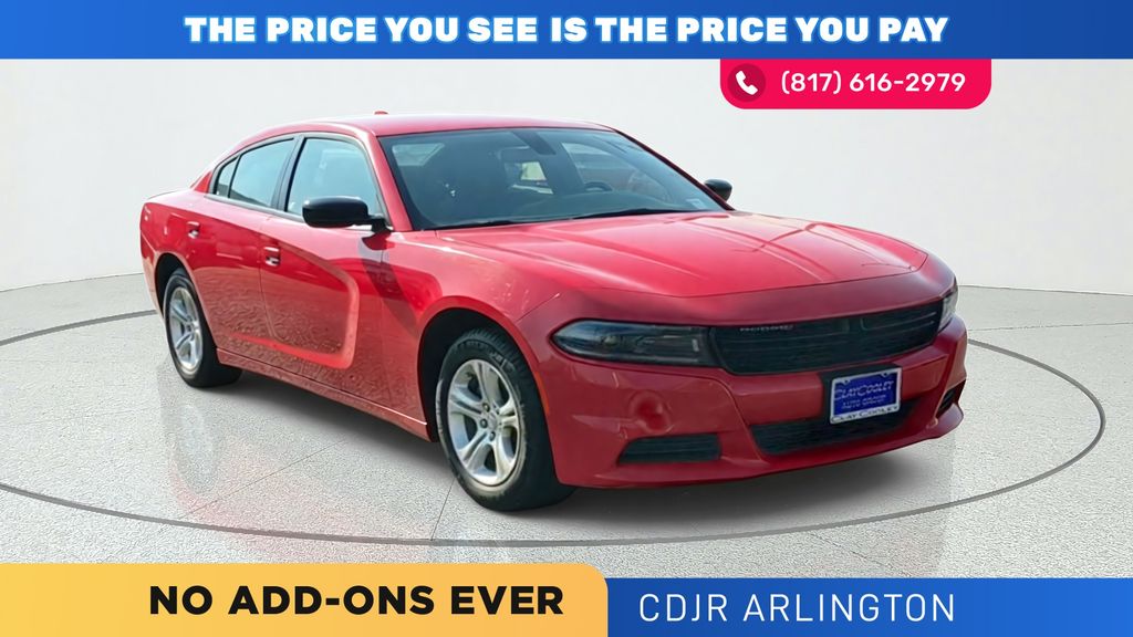 Torred Clearcoat 2023 Dodge Charger Sedan Rear-Wheel Drive 8-Speed Automatic
