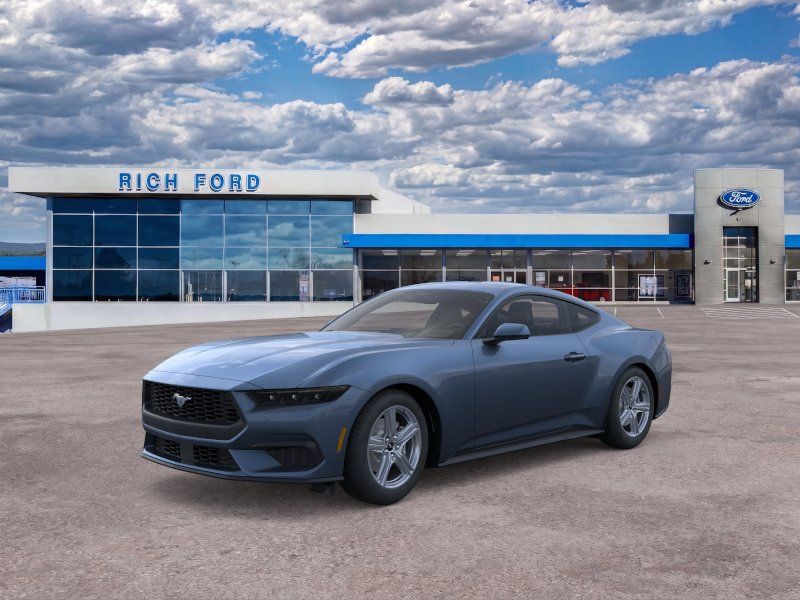 Vapor Blue Metallic 2026 Ford Mustang Coupe Rear-Wheel Drive Automatic