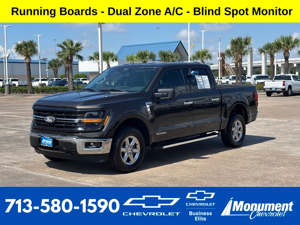 Bronze Metallic 2024 Ford F-150 Pickup Truck Four-Wheel Drive Automatic