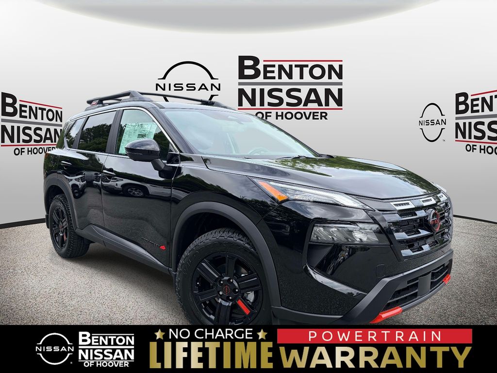 Super Black 2026 Nissan Rogue SUV / Crossover All-Wheel Drive Continuously Variable Transmission