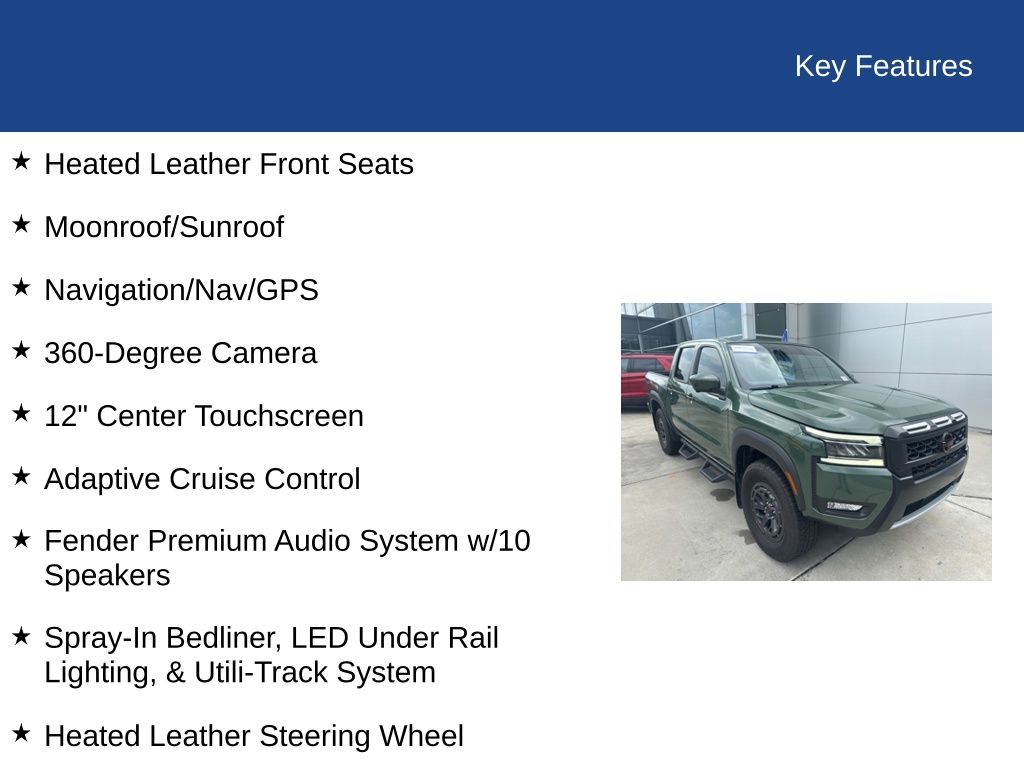 2025 Nissan Frontier Crew Cab PRO-4X 4x4