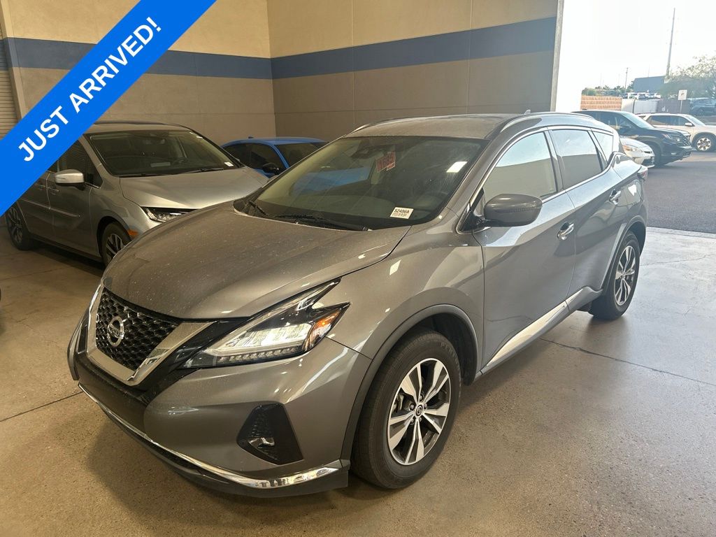 Gray (Gun Metallic) 2021 Nissan Murano SUV / Crossover Front-Wheel Drive Continuously Variable Transmission