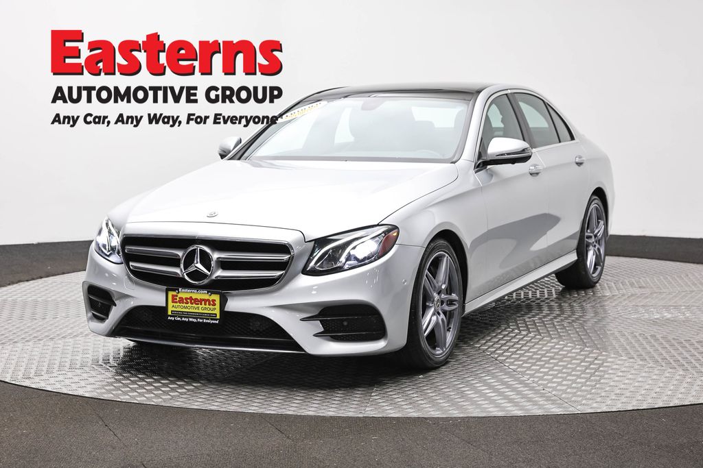 Silver 2020 Mercedes-Benz E-Class E 350 4MATIC AWD Sedan All-Wheel Drive 9-Speed Automatic