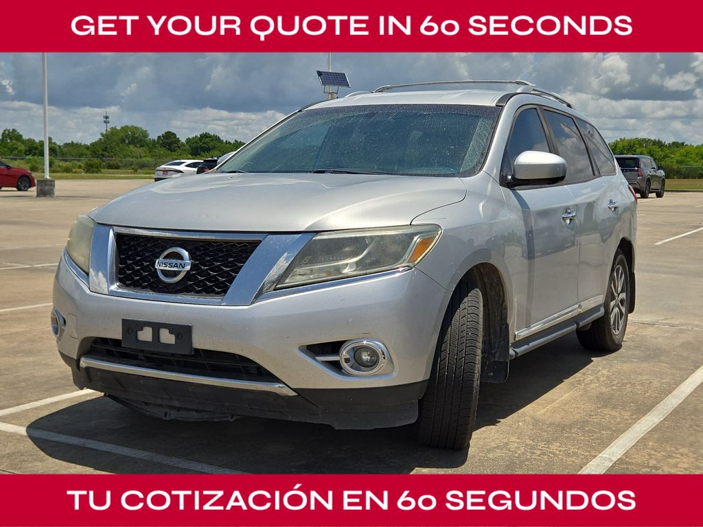 2016 Nissan Pathfinder SL Silver at Bravo Nissan