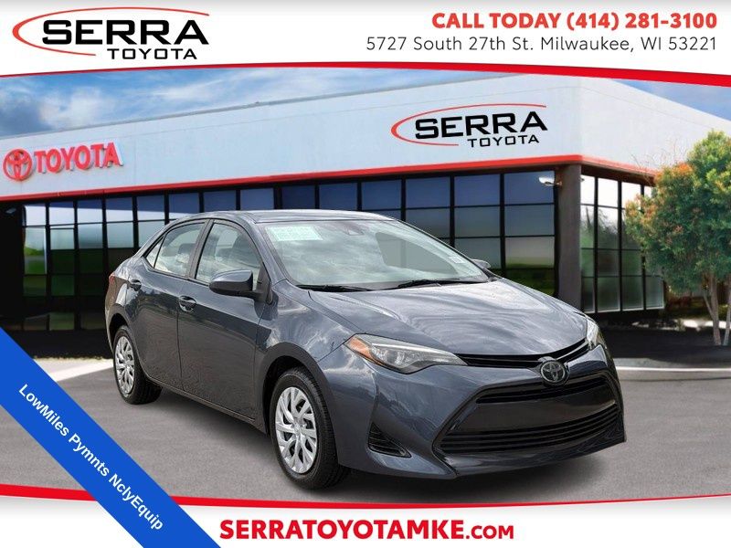 Slate Metallic 2018 Toyota Corolla Sedan Front-Wheel Drive Continuously Variable Transmission