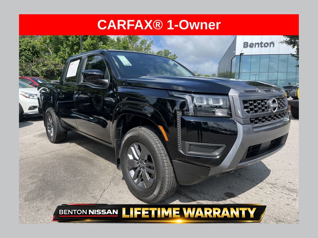 Super Black 2026 Nissan Frontier Pickup Truck Four-Wheel Drive 9-Speed Automatic Overdrive