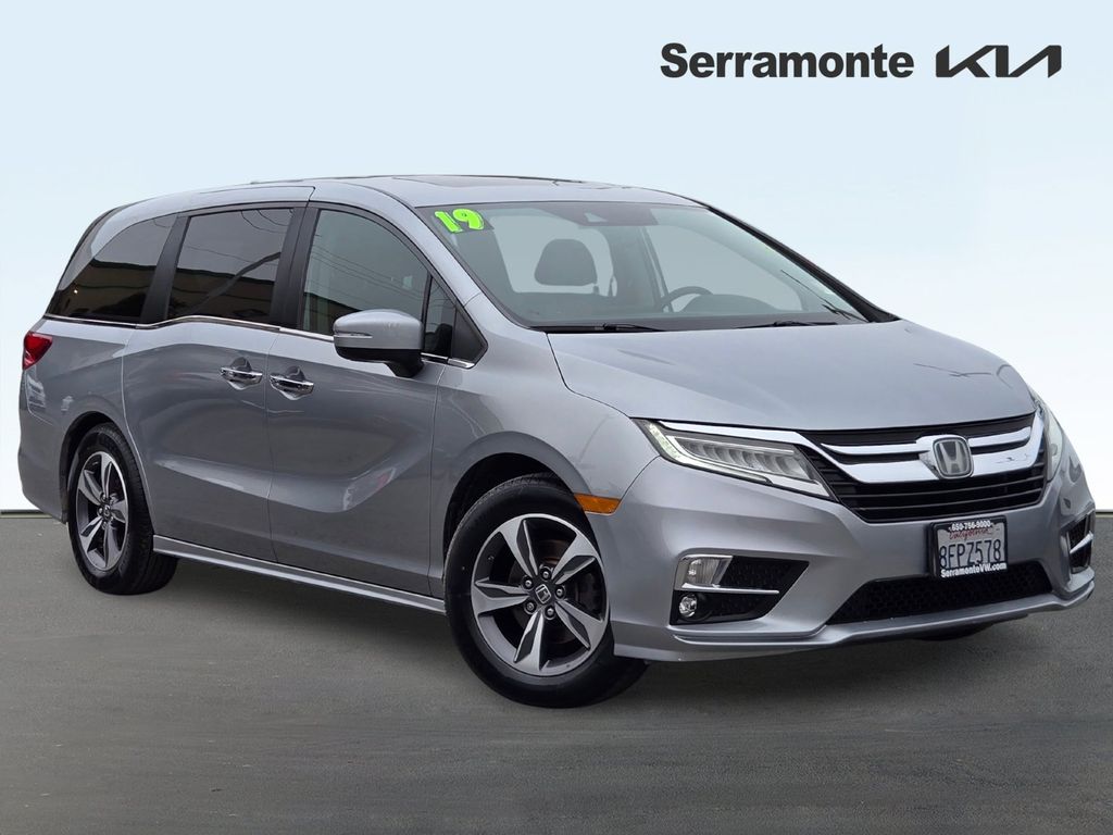 Pacific Pewter Metallic 2019 Honda Odyssey Minivan Front-Wheel Drive Automatic