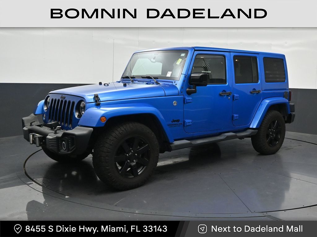 Hydro Blue Pearl Coat 2014 Jeep Wrangler SUV / Crossover Four-Wheel Drive 5-Speed Automatic