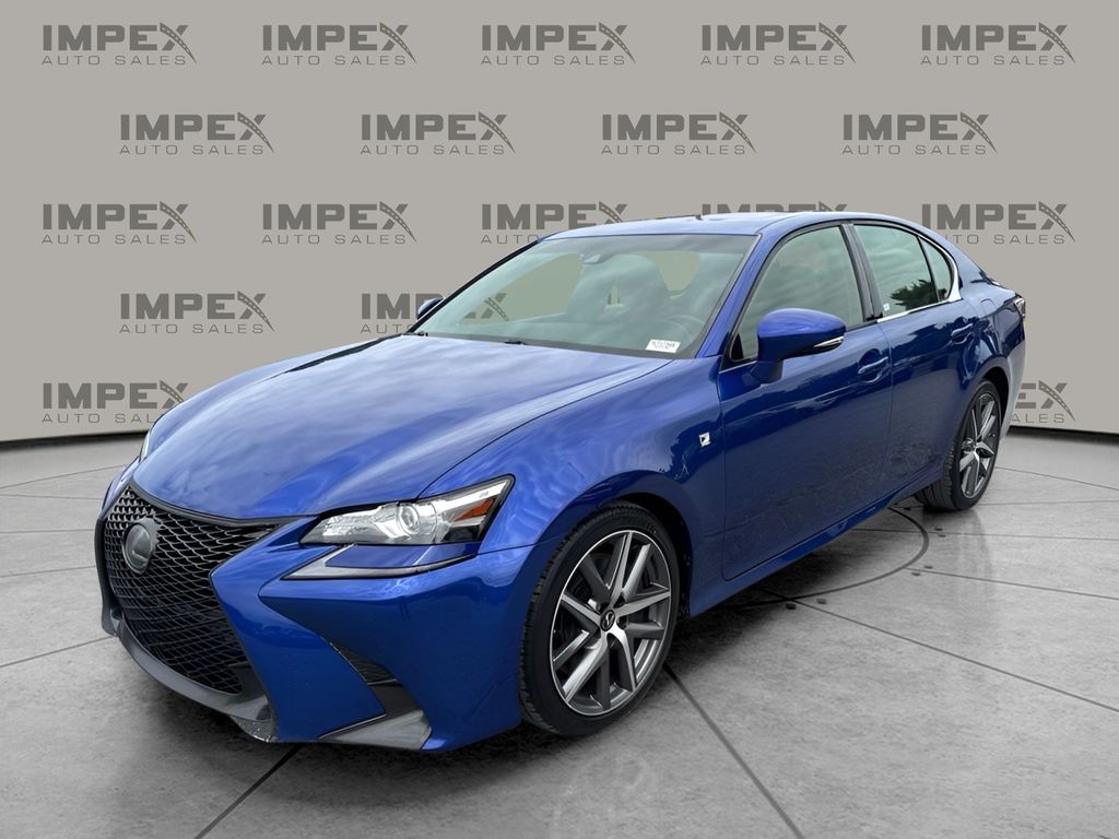 Blue Mica 2020 Lexus GS 350 F Sport RWD Sedan Rear-Wheel Drive 8-Speed Automatic
