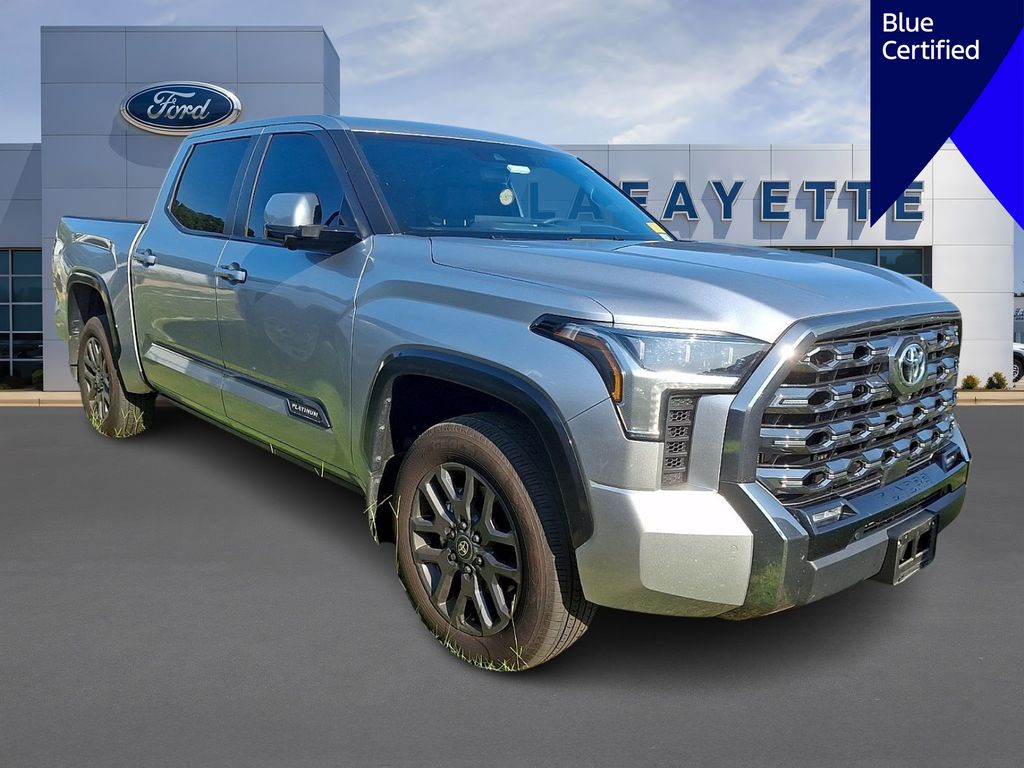 Celestial Silver Metallic 2025 Toyota Tundra Pickup Truck Four-Wheel Drive Automatic