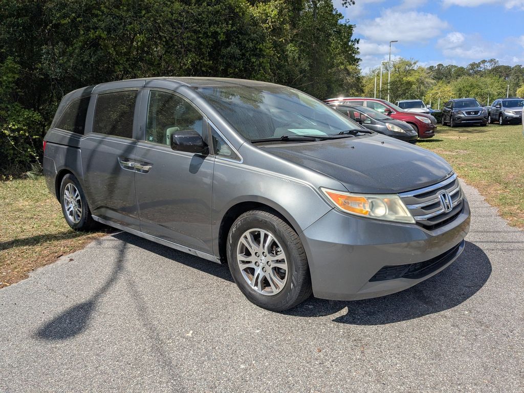 Polished Metal Metallic 2012 Honda Odyssey EX-L FWD Minivan Front-Wheel Drive 5-Speed Automatic