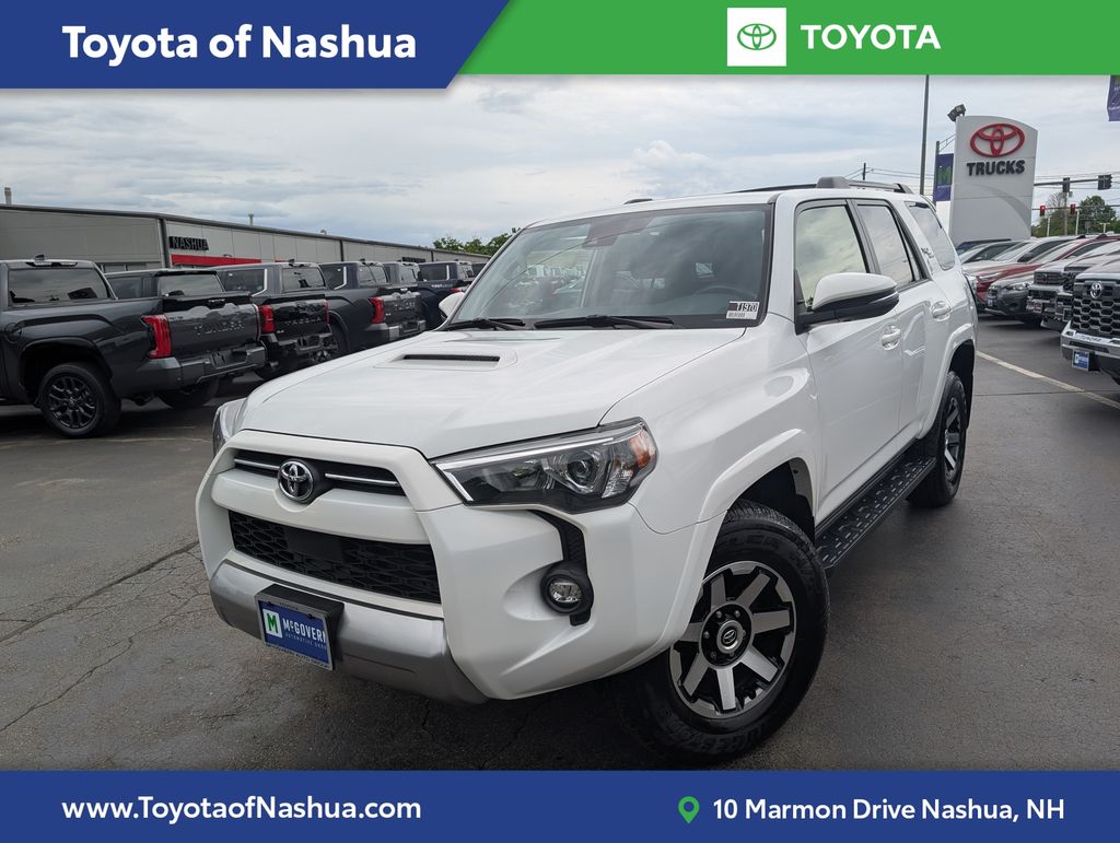 Ice Cap White 2023 Toyota 4Runner SUV / Crossover Four-Wheel Drive 5-Speed Automatic