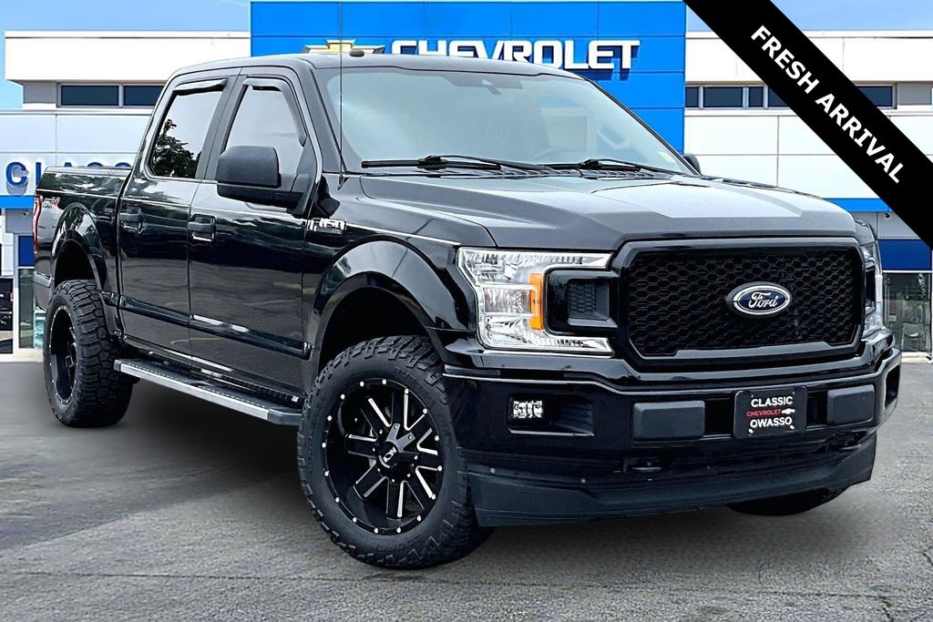 Black Metallic 2019 Ford F-150 Pickup Truck Four-Wheel Drive Automatic