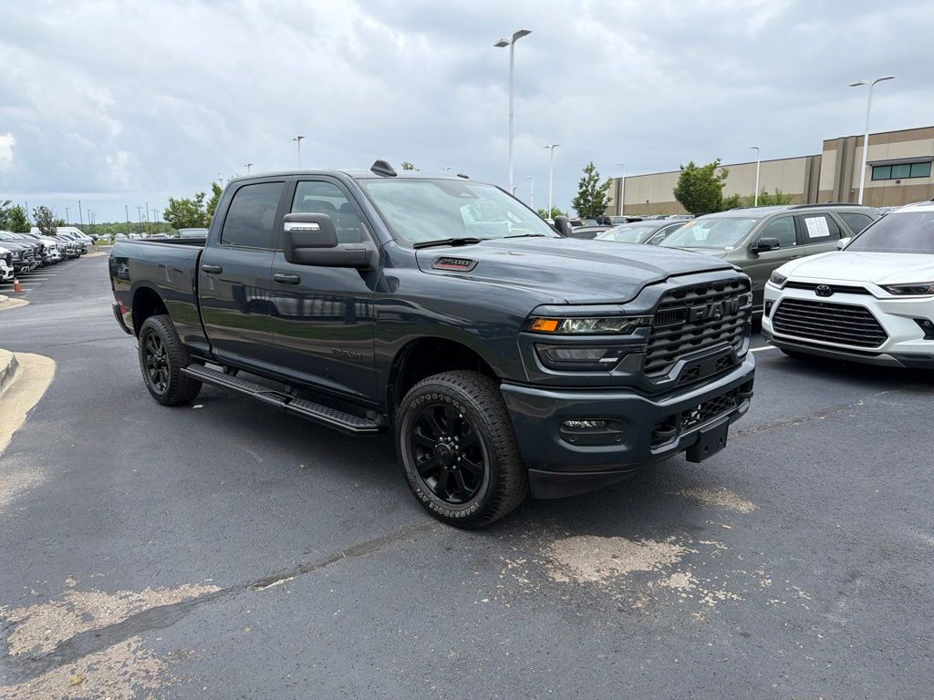 Forged Blue Metallic 2025 RAM 2500 Pickup Truck Four-Wheel Drive 8-Speed Automatic